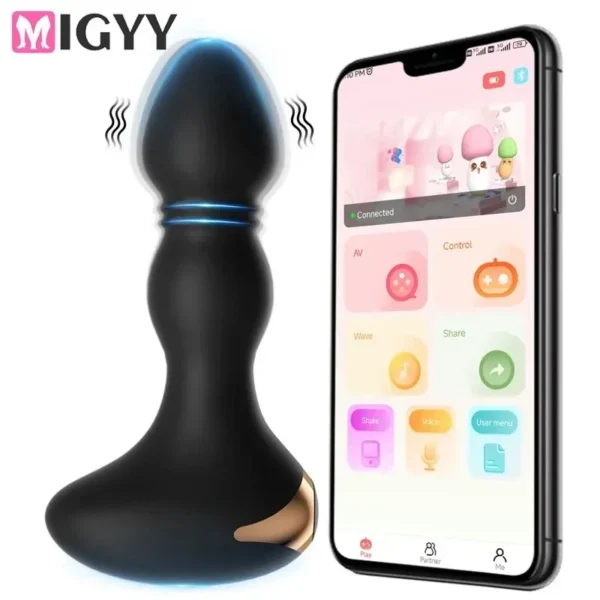 anal plug mit wave modus