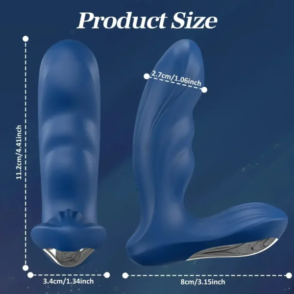 anal plug silikon 9 frequenzen