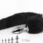 analdildo fuchsschwanz sexy metall