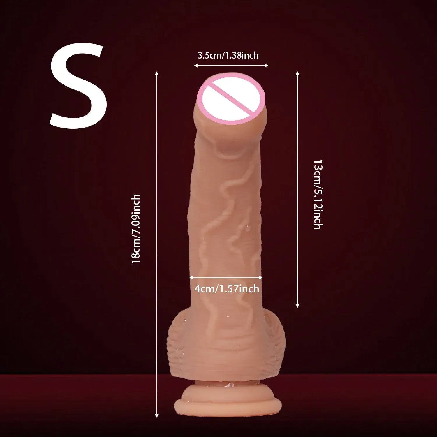analdildo glatt silikon realistisch