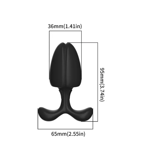 anale dehnungshilfe silikon mit breiter basis