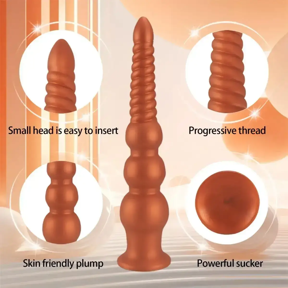 analperlen lang silikon prostata stimulation