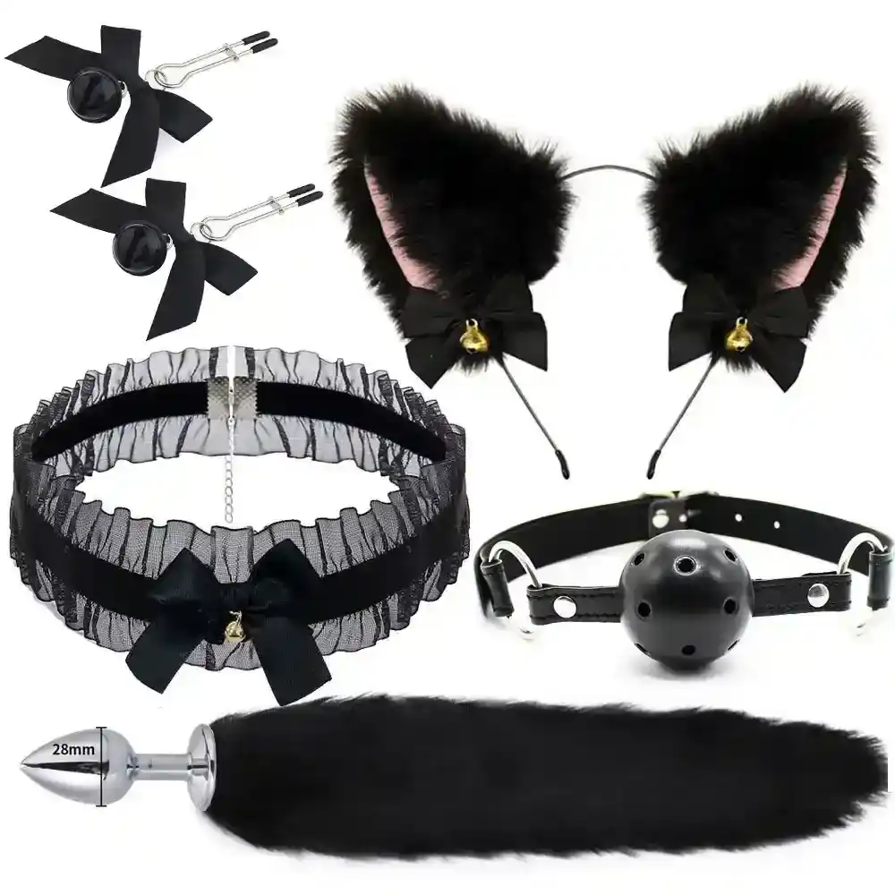 analplug fuchsschwanz cosplay set