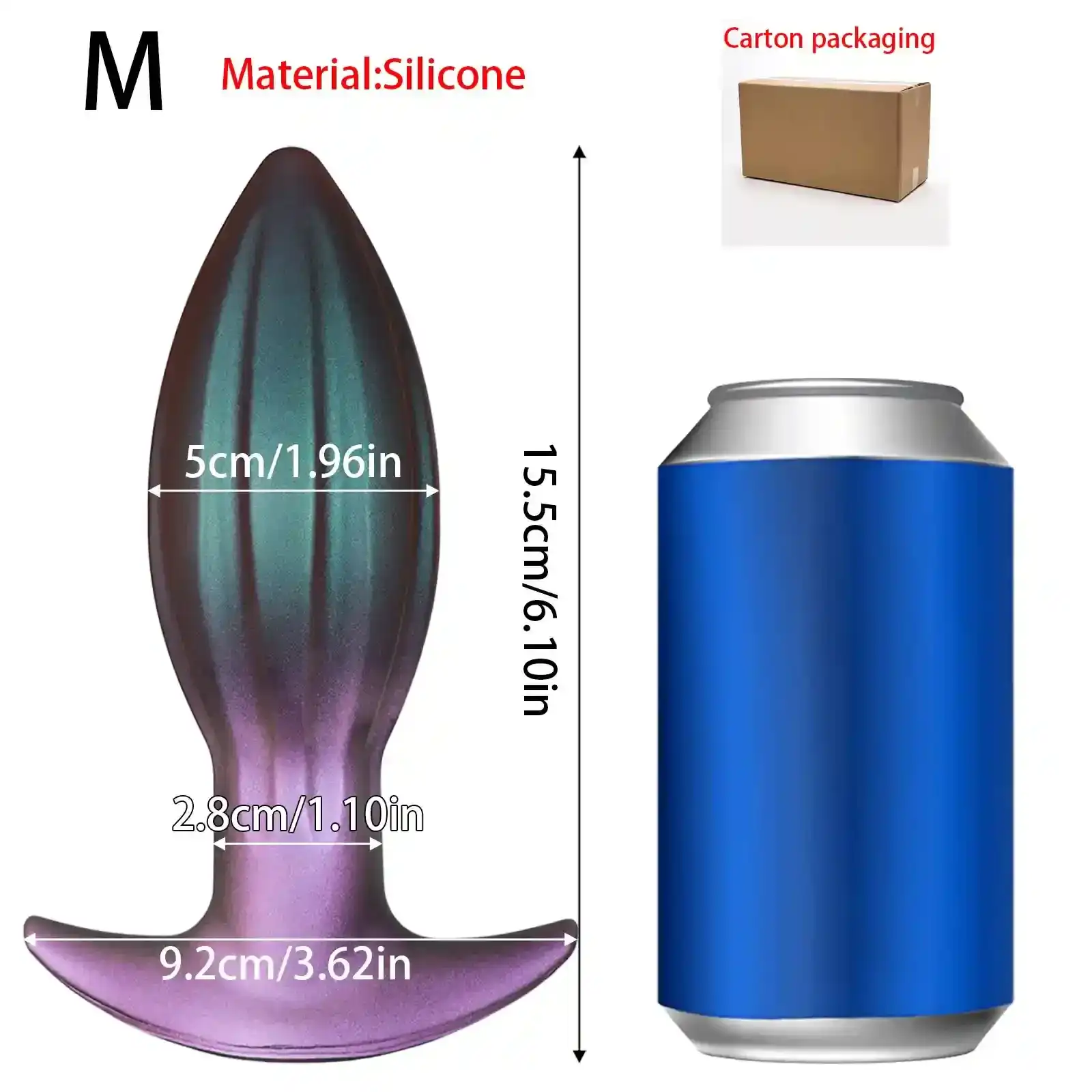 analplug silikon gross