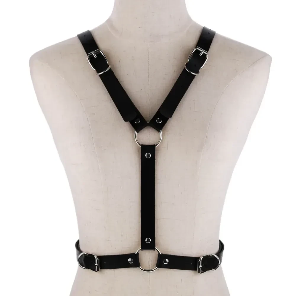 angel wings leder harness frauen