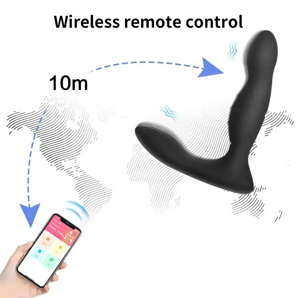app gesteuerter butt plug silikon