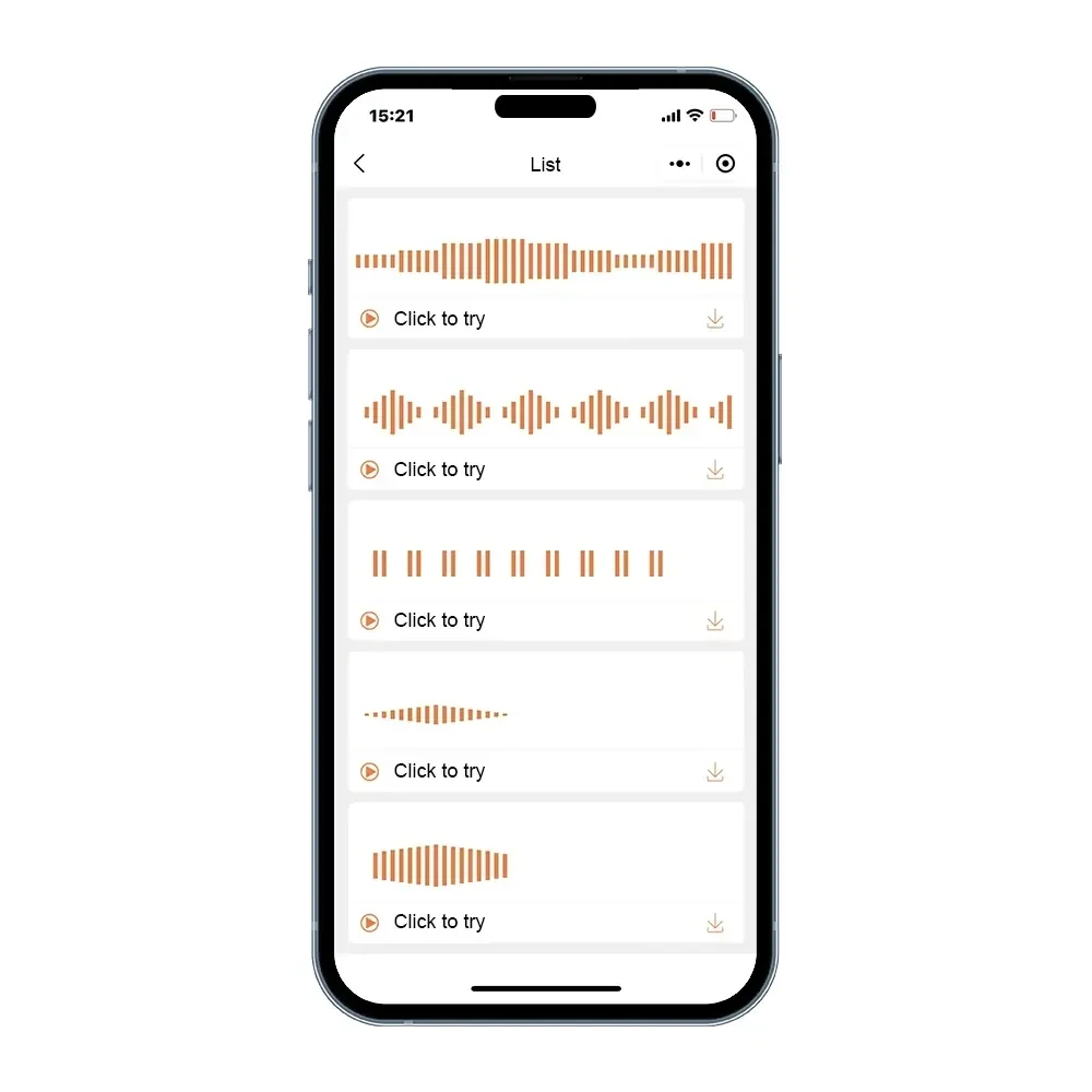 app gesteuerter zungen vibrator