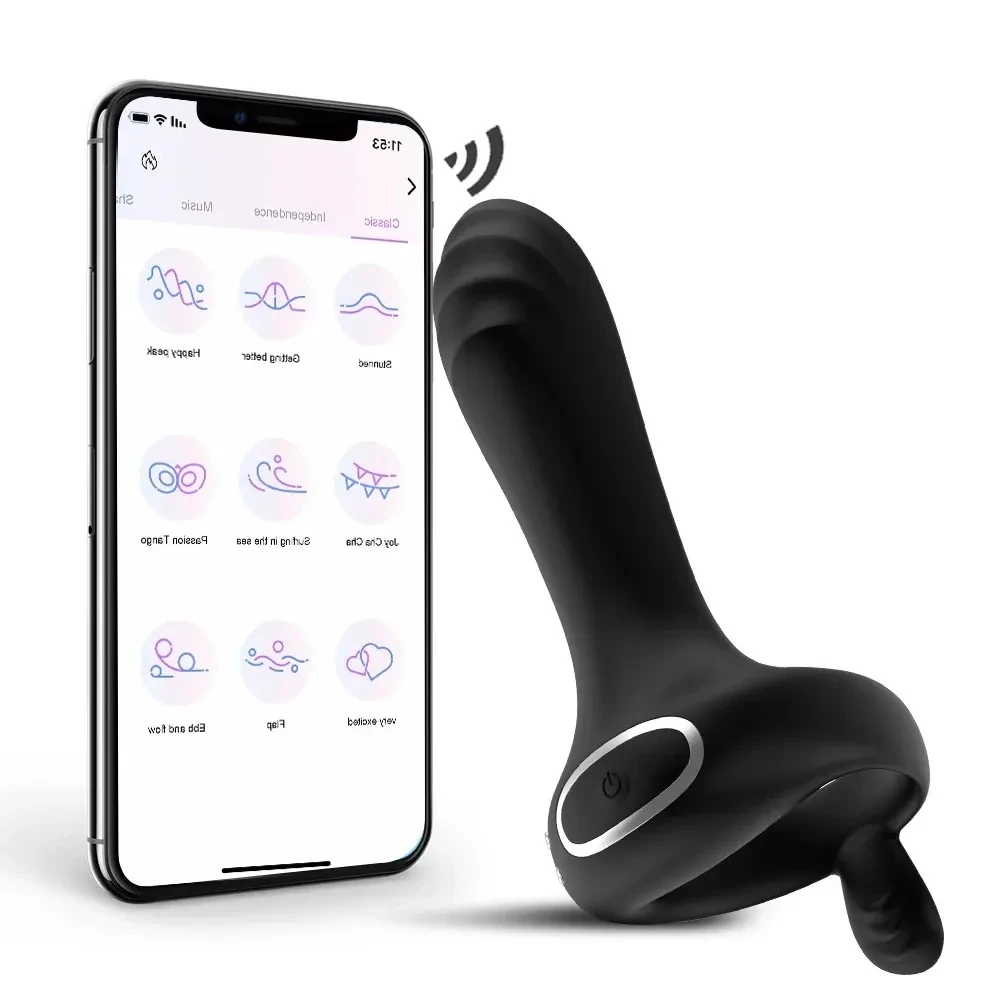app steuerbarer analdildo silikon