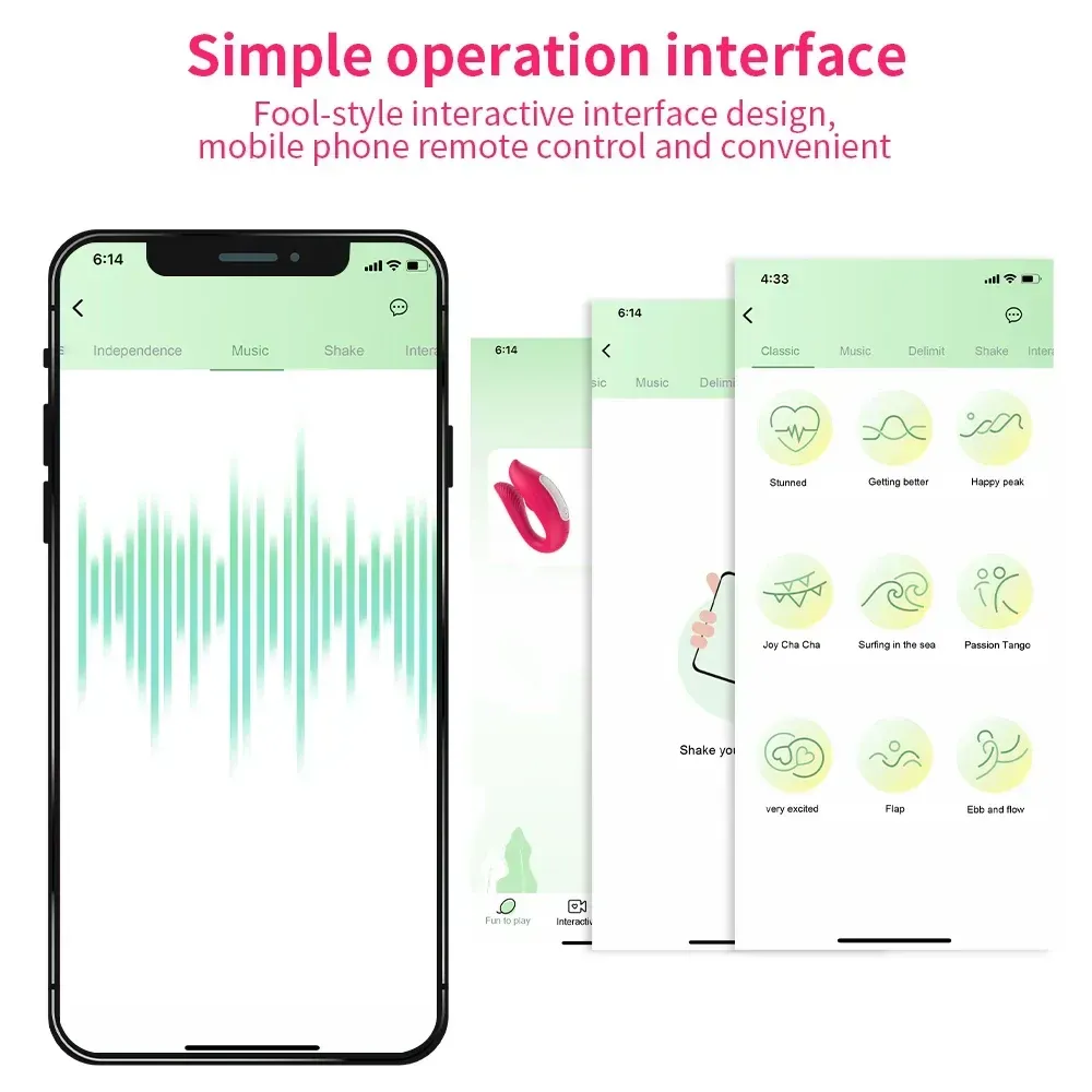 app synchronisierter paar vibrator