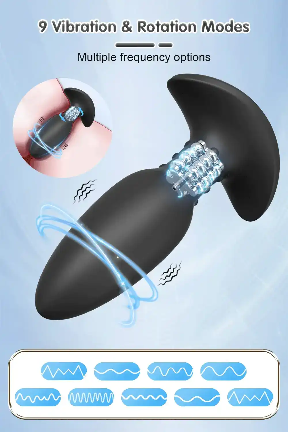 appgesteuerter analplug bluetooth vibration