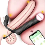 appgesteuerter doppelt stimulierender vibrator