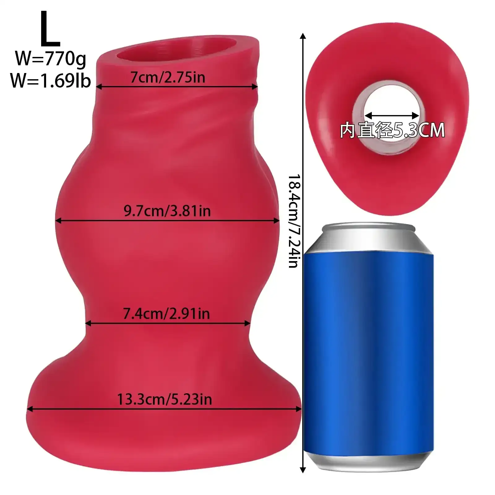 aufblasbarer anal plug gross