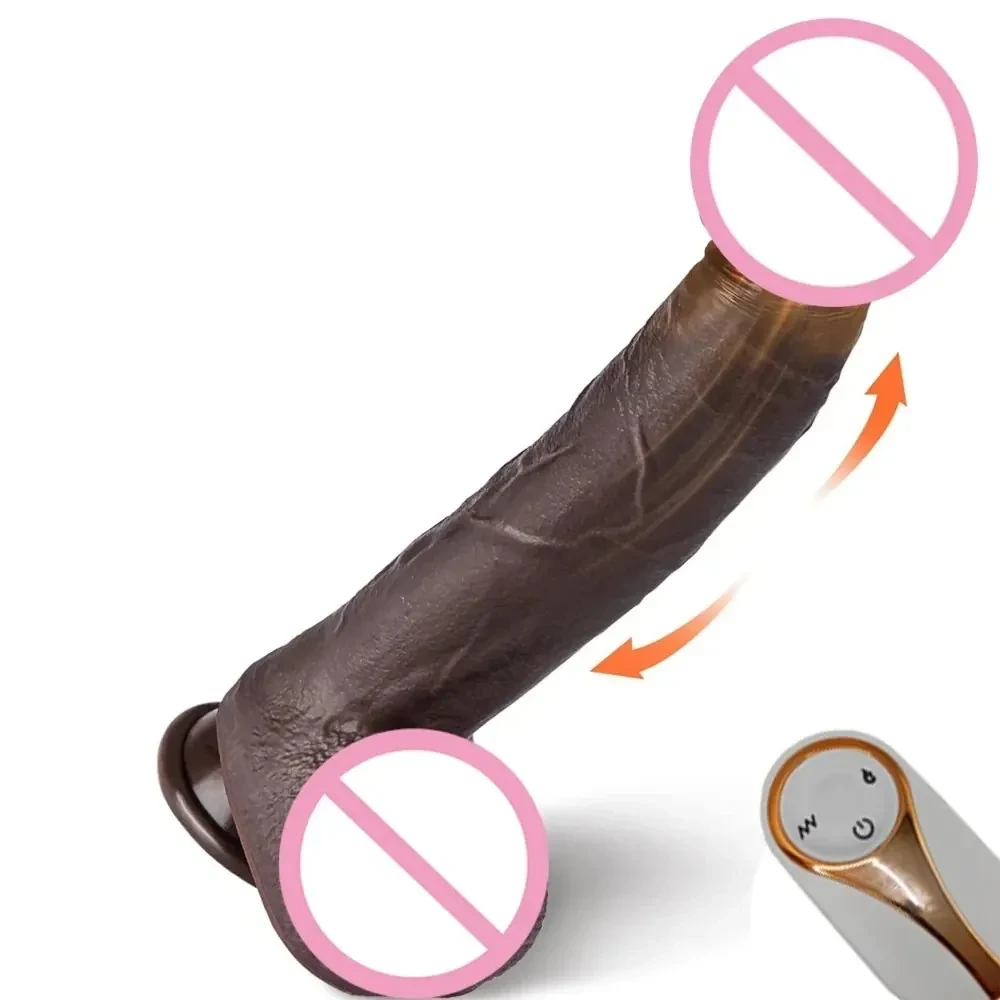 beheizter dildo mit 3 schubmodi