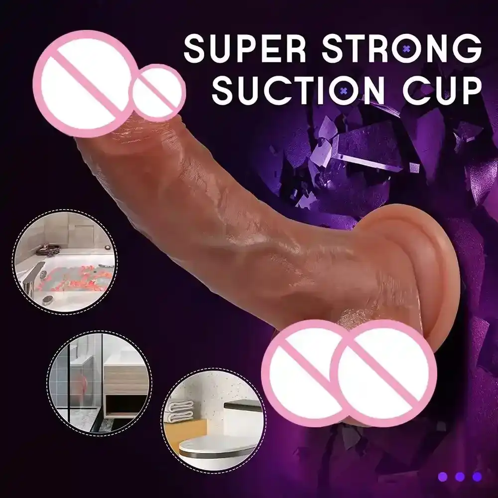 beheizter dildo mit fernbedienung und saugnapf