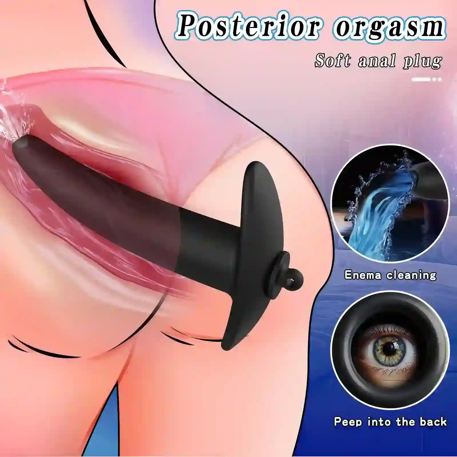 body safe silicone anal plugs