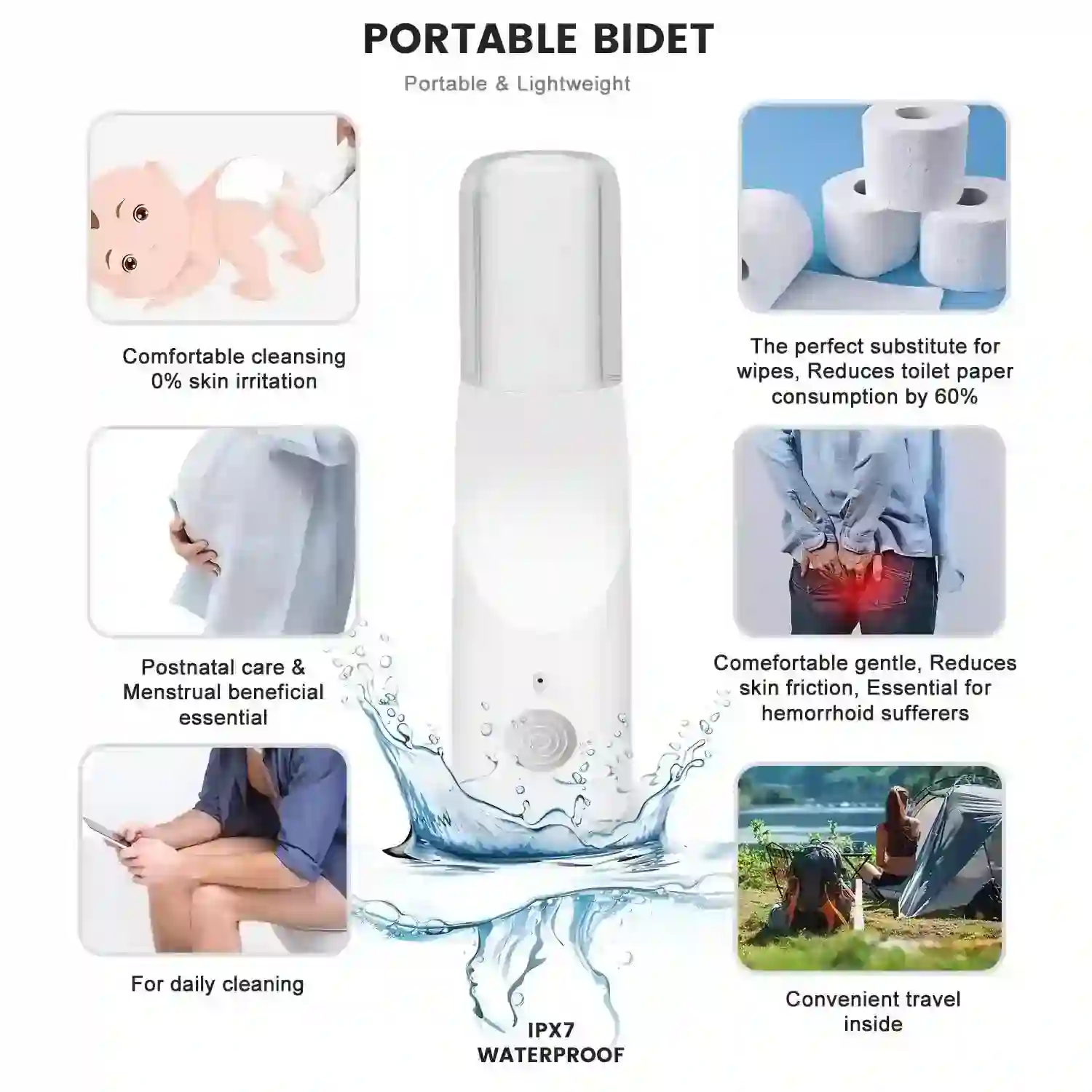 bpa freies kunststoff bidet intim