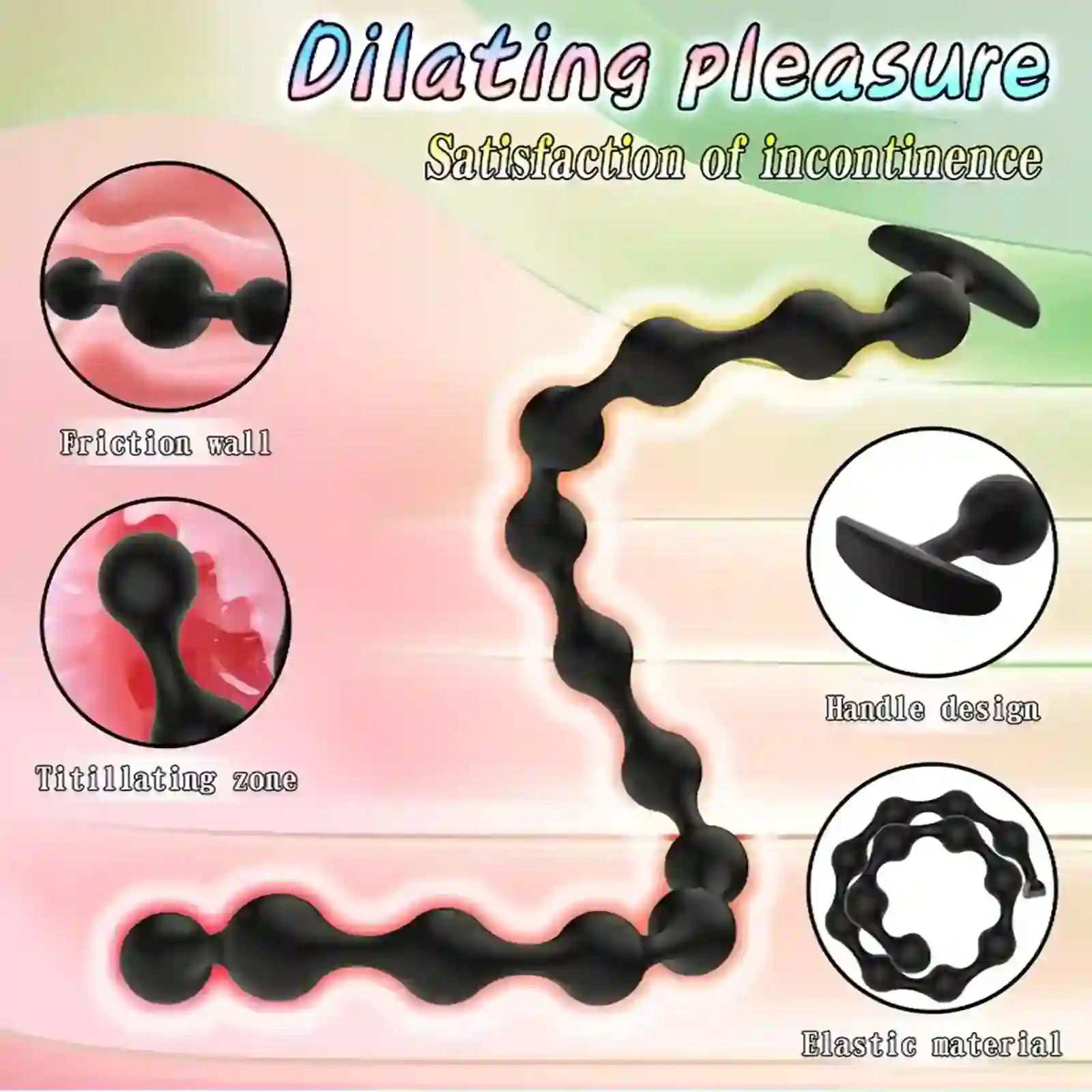 dehnbare analperlen 13cm