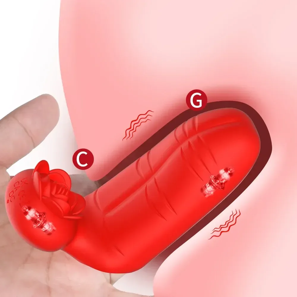 doppelmotor silikon klitoris vibrator