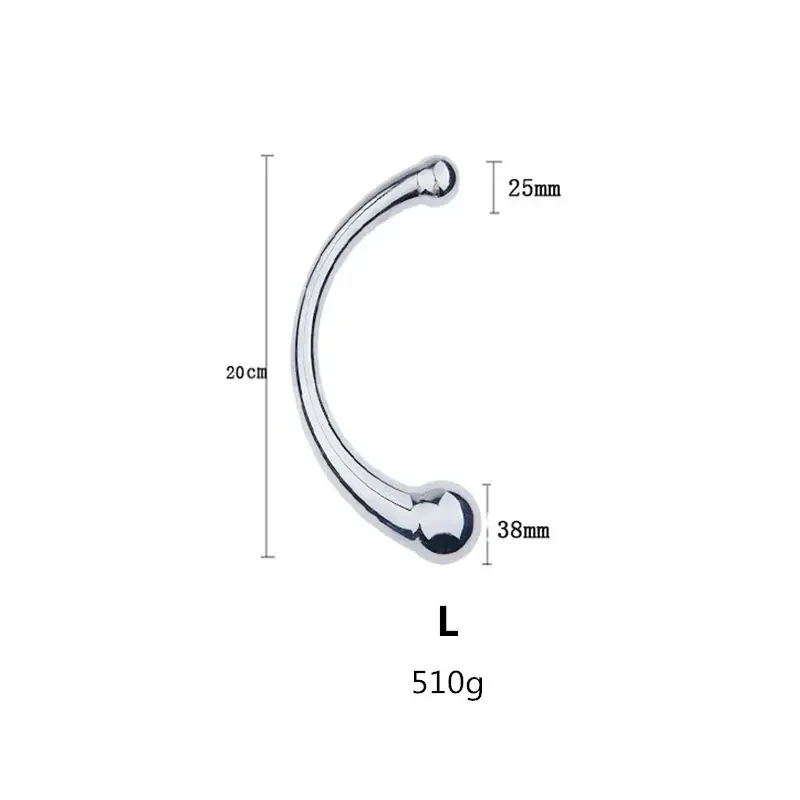 edelstahl prostate vibrator 16cm