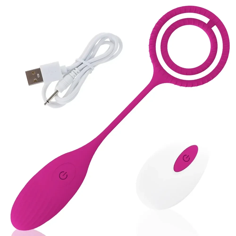 eierformiger vibrator mit fernbedienung