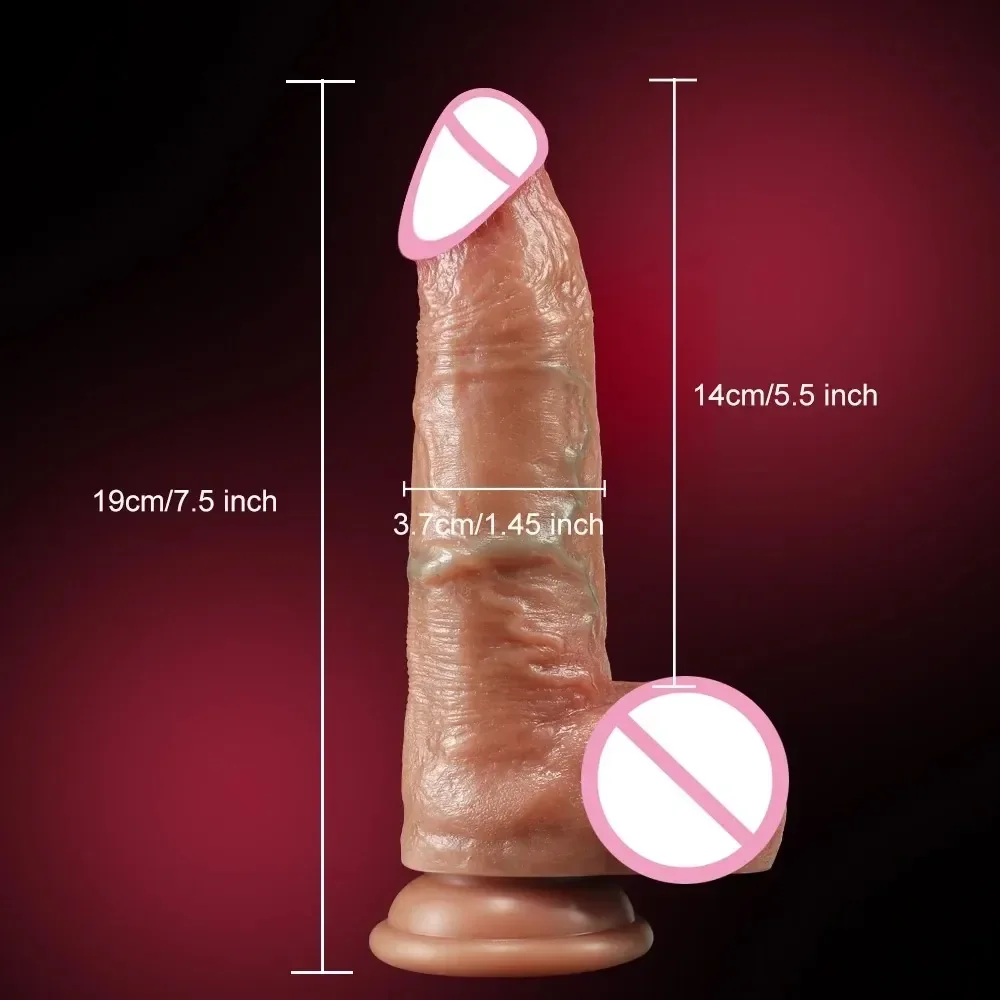 einfach zu reinigender silikon dildo