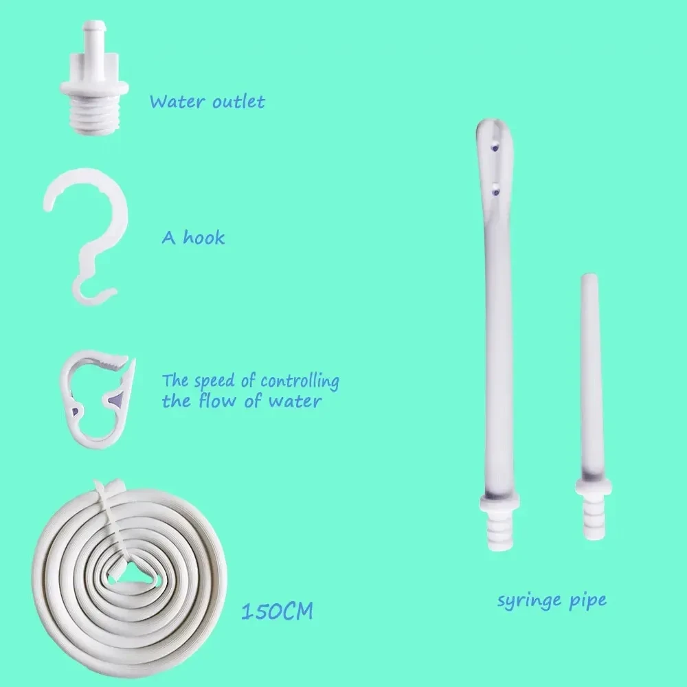 einfach zu reinigendes enema set