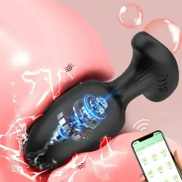 elektronischer anal plug app modus