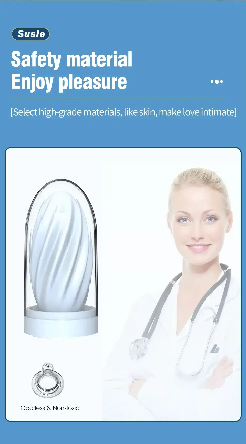 fein texturierter masturbator tpe