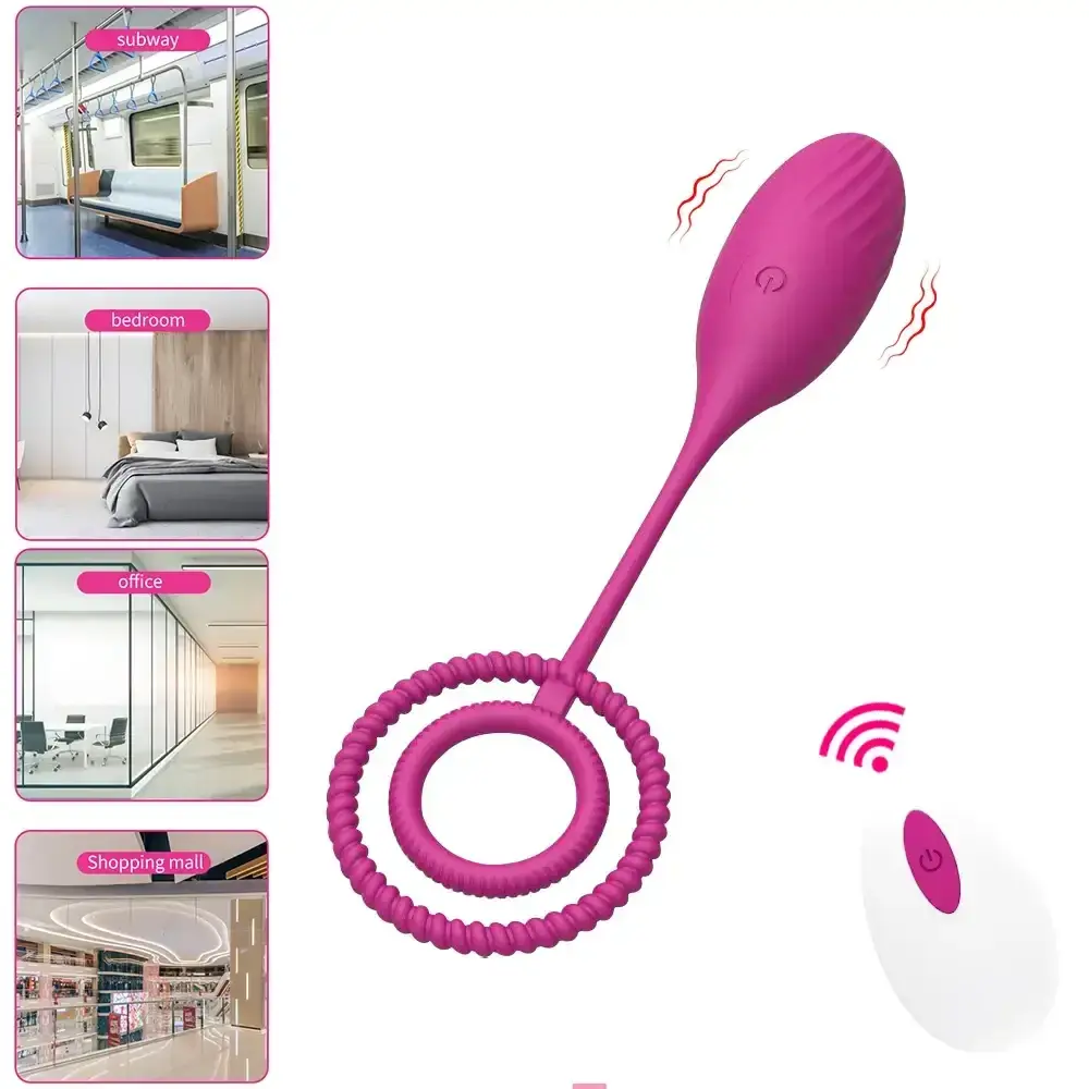 fernsteuerbarer eier vibrator silikon
