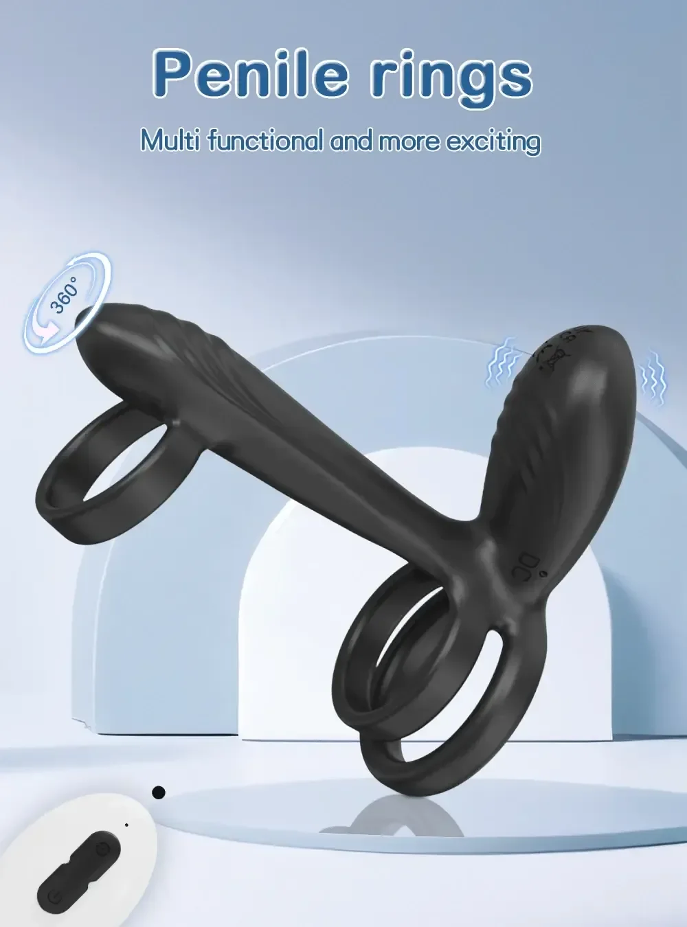 fernsteuerbarer paar vibrator
