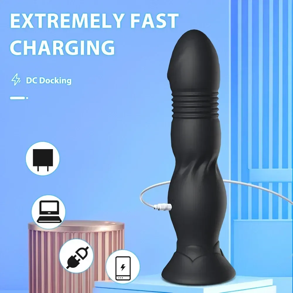fernsteuerbarer prosta massager blau