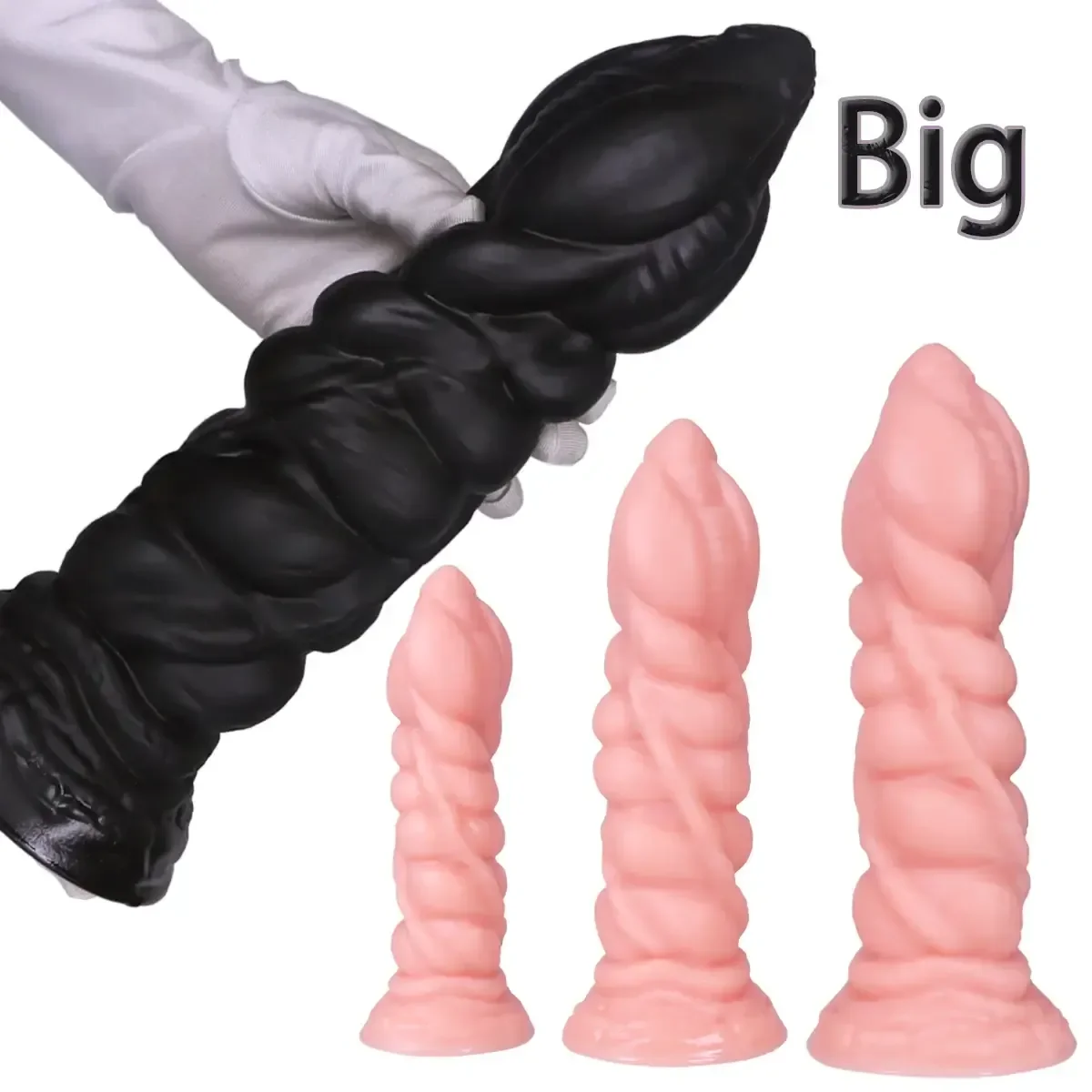 fleischfarbener dildo dehnbare form