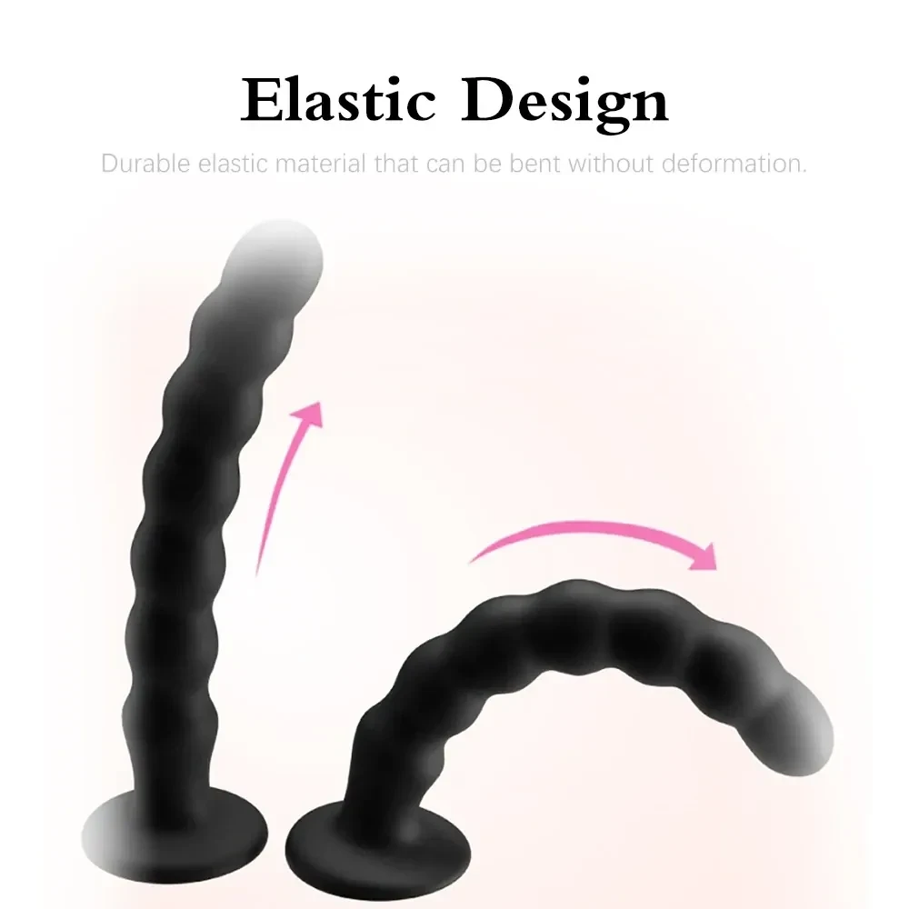 flexibler analplug mit saugfuss