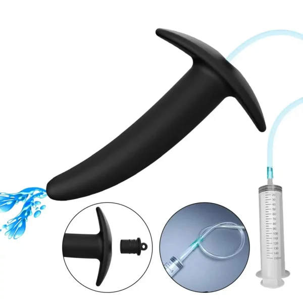 flexibler silikon anal plug