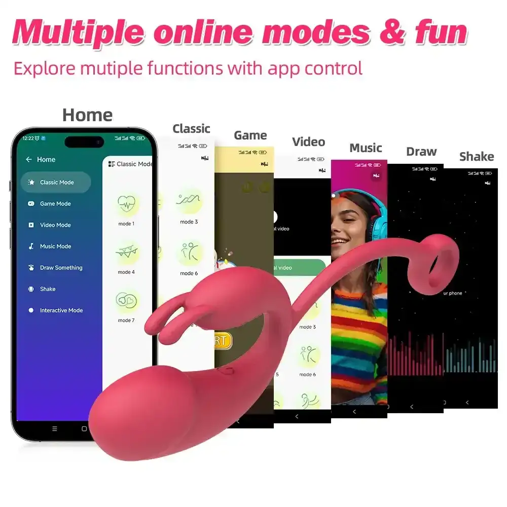 flextastisch biegbarer hasen vibrator