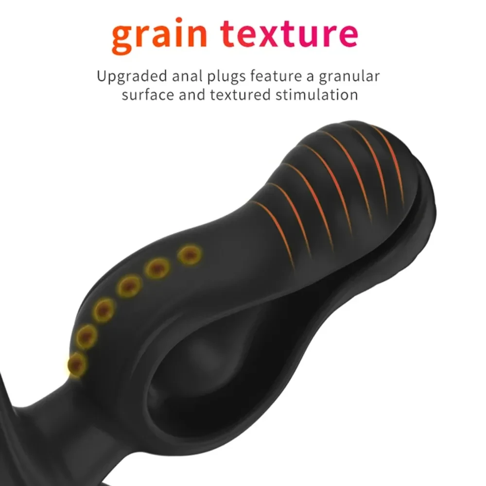 flower shape anal plug inflatable silicone