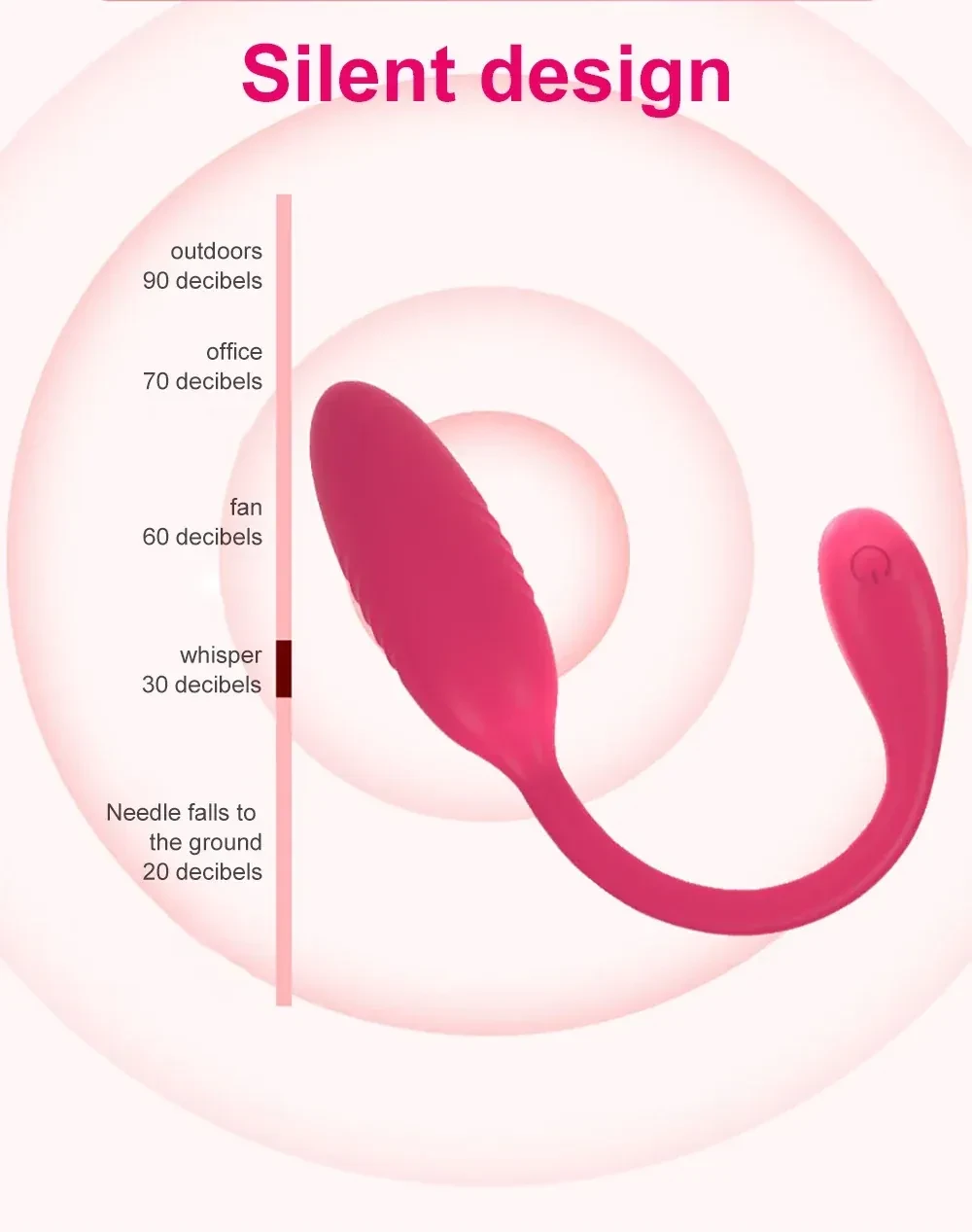 ganzkorper silikon eier vibrator