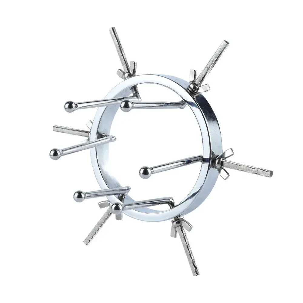 glanzendes metall analdilator formbar