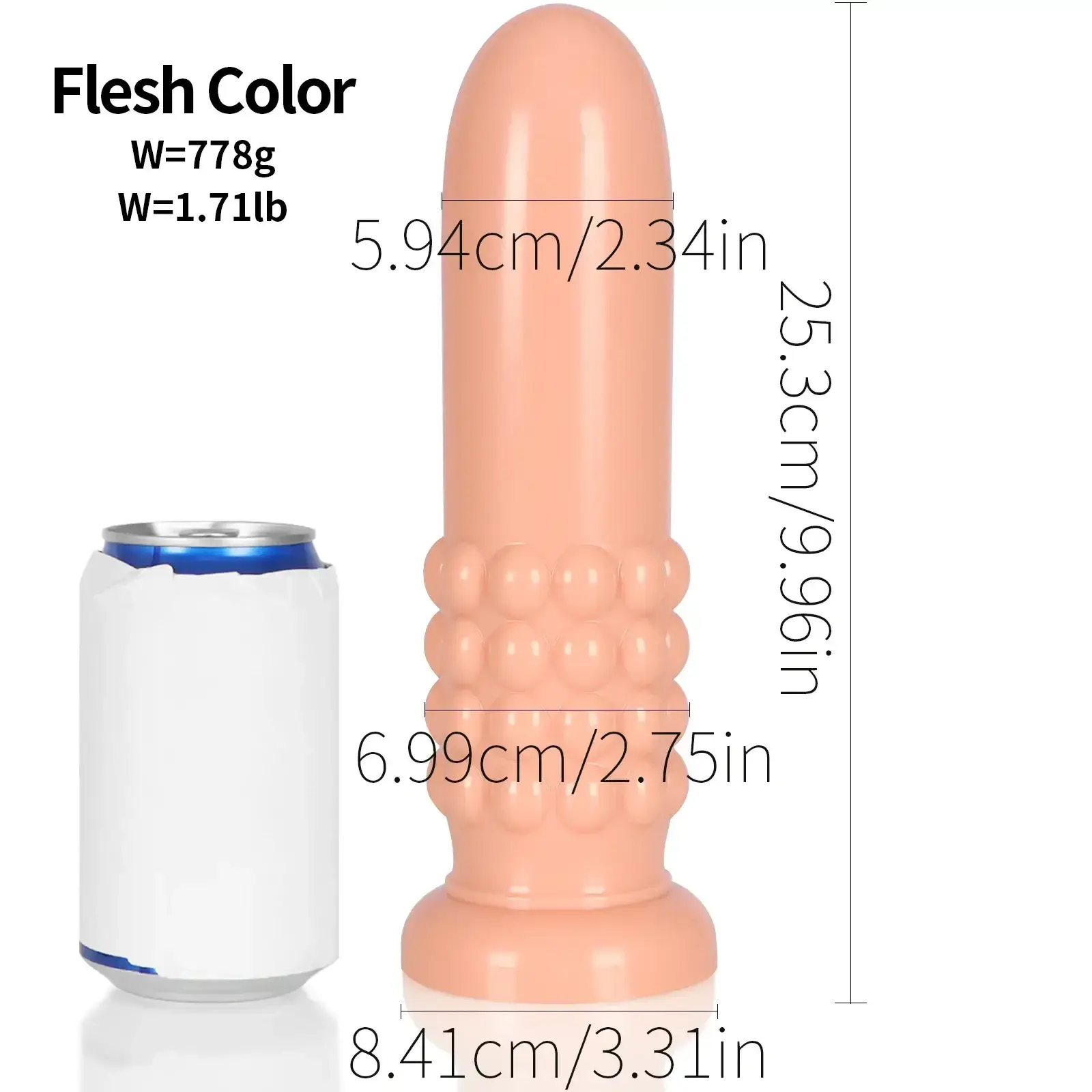 grosser anal plug 778g gewicht