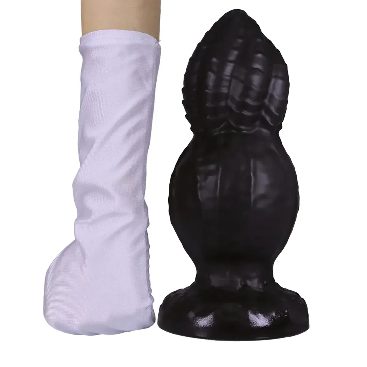grosser anal plug gummi bequem einfuhrbar