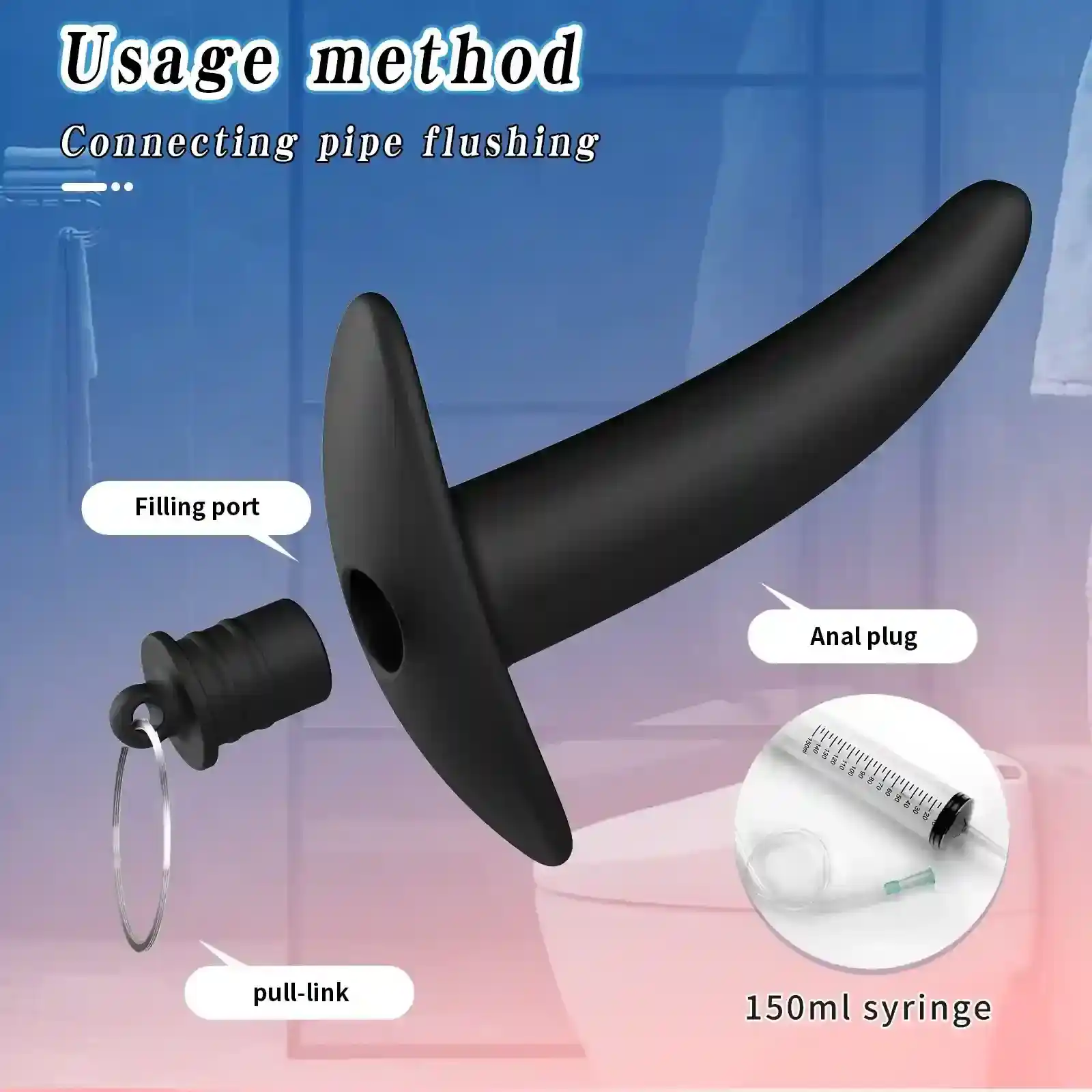 grosser silikon anal plug 12