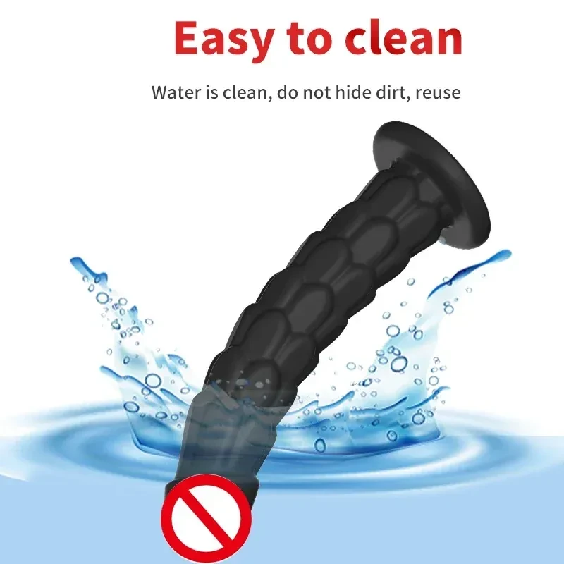 grosser silikon anal plug fur tiefe