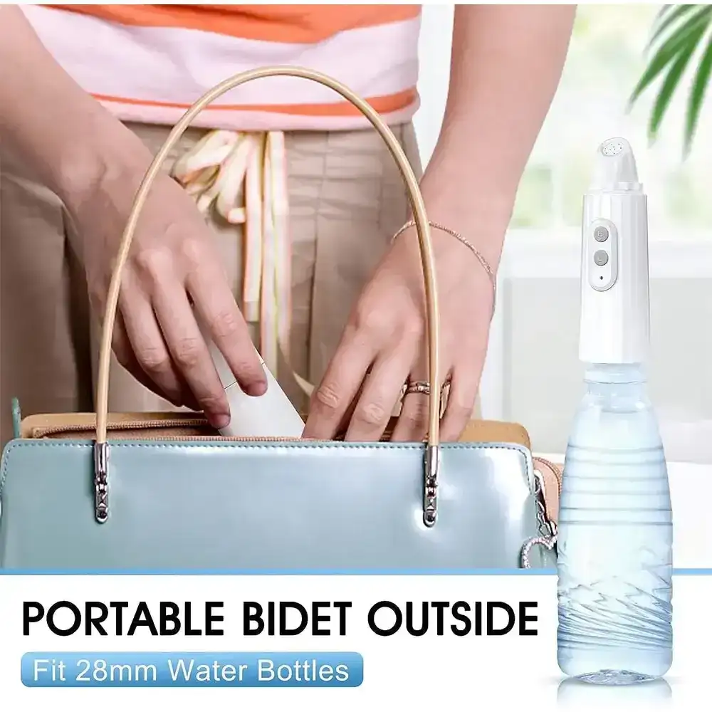 isensualflow de abs bidet portable aufladbar