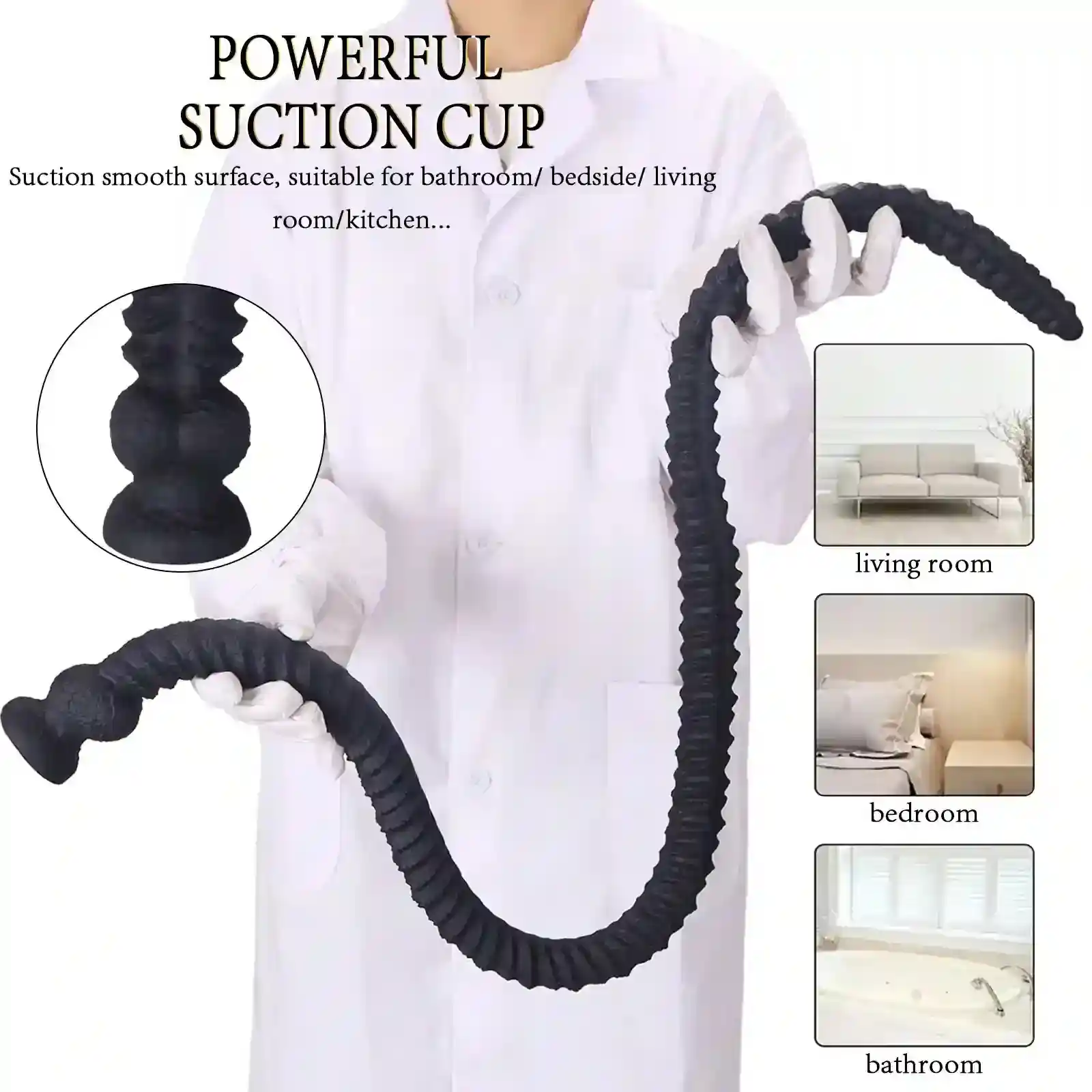 isensualflow de anal plug mit saugnapf lang