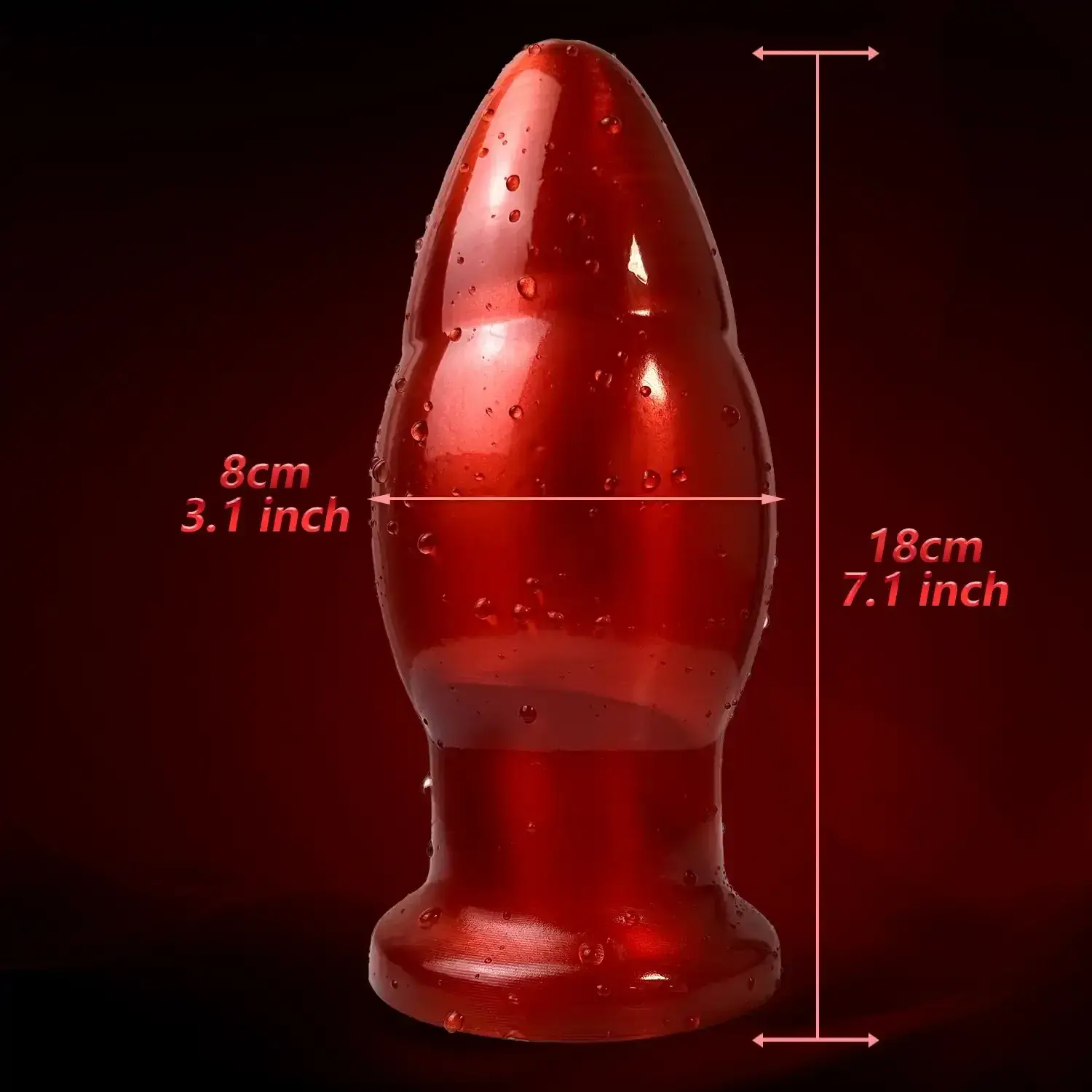 isensualflow de anal plug pvc gross