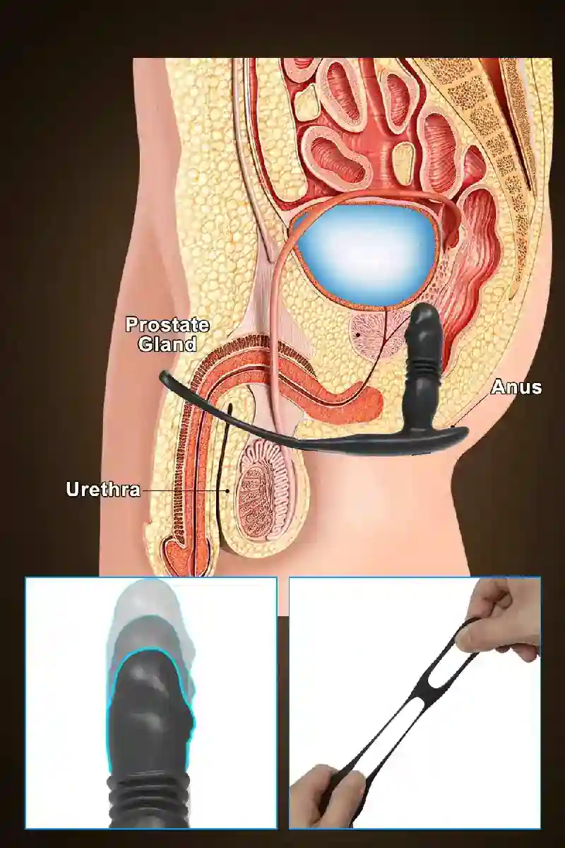 isensualflow de appgesteuerter silikondildo schwarz