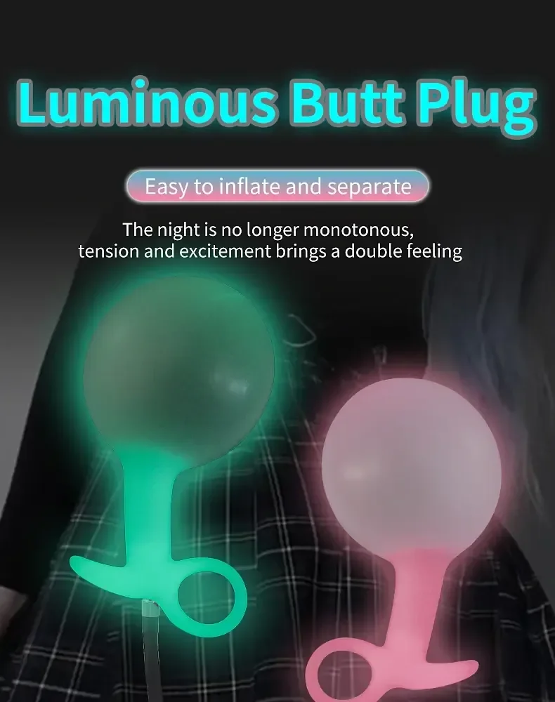 isensualflow de aufblasbarer anal plug silikon 1