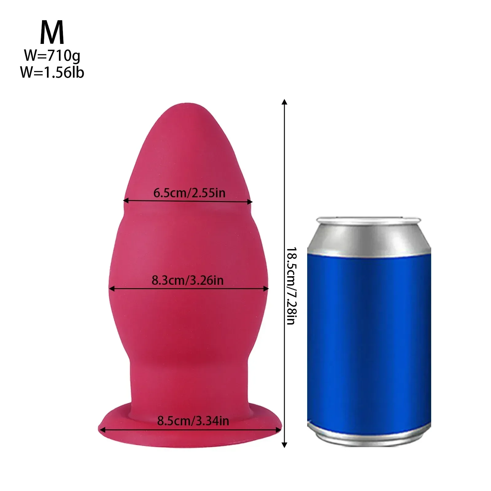 isensualflow de grosser anal plug silikon
