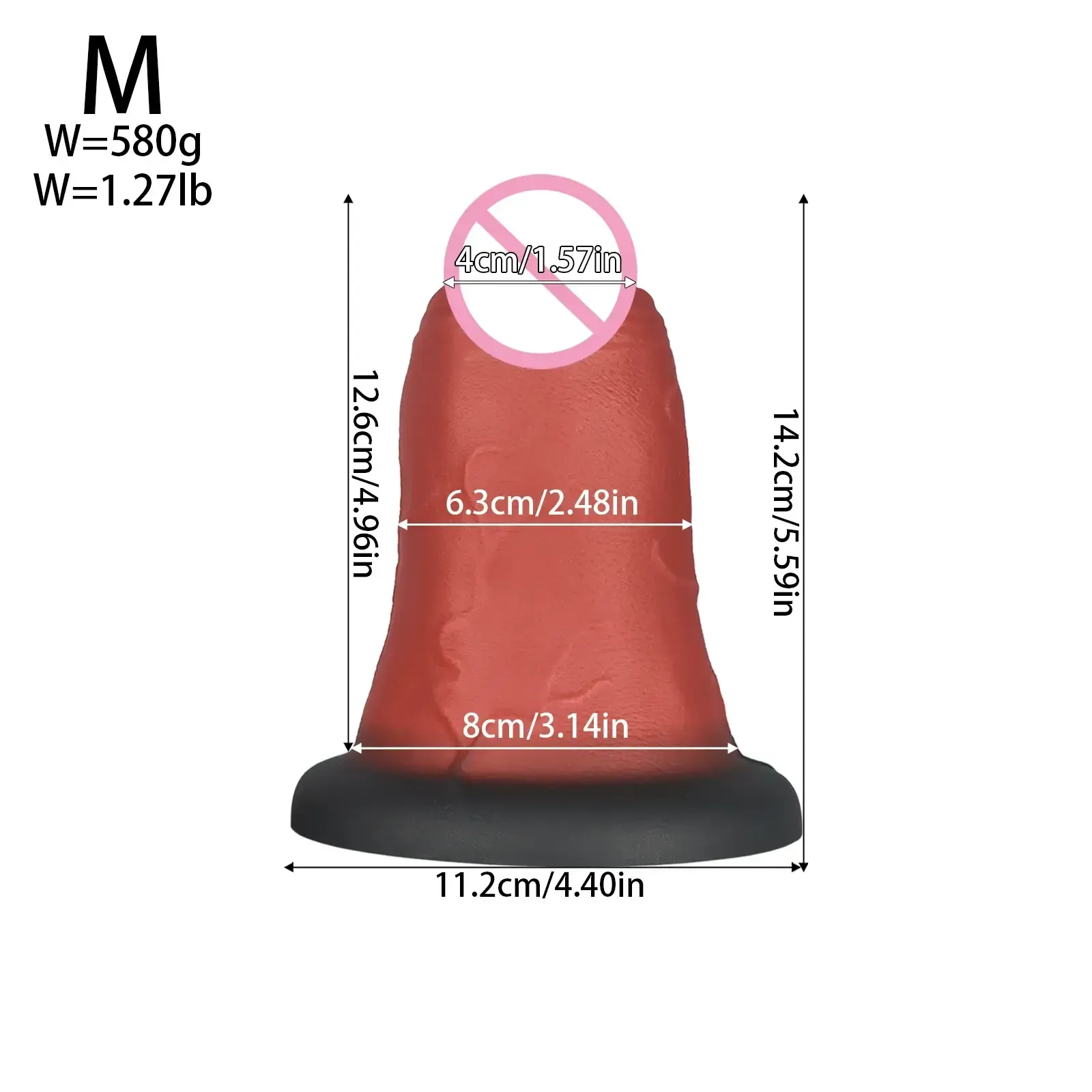 isensualflow de grosser fantasie anal plug silikon