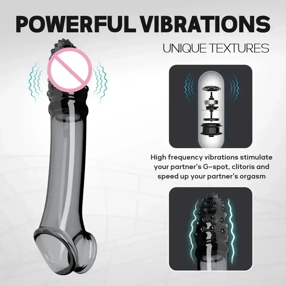 isensualflow de penile ring mit vibration silikon